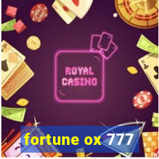 fortune ox 777